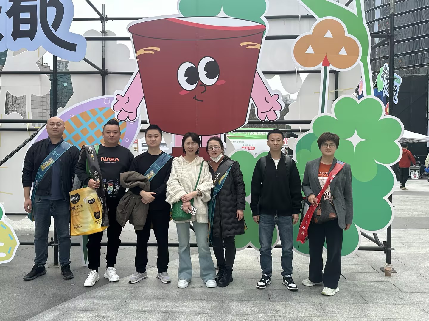 四川金星包裝印務股份有限公司銷售部參加中國112次糖酒會